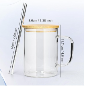 16oz Sublimation Glass mug