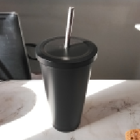 Stainless Steel Tumbler 16oz with Straw