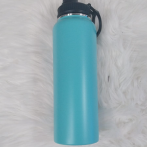 40 onz Solid color aqua