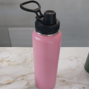 40 Onz Light pink Bottle