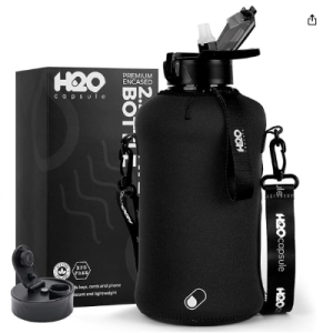 Water bottle 2.2 L with bag