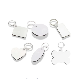 Keychain Wood Rechthoek
