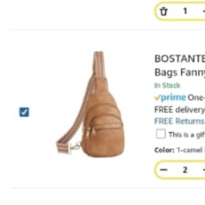 Sling Leather Bag for Women