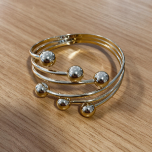 Triple Curve Bracelet