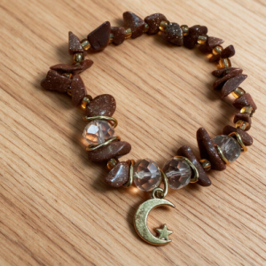 Brown Moon Bracelet