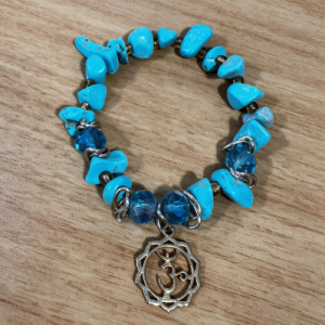 Baby Blue Charm Bracelet