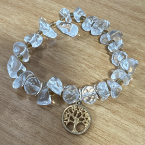 Clear Charm Bracelet