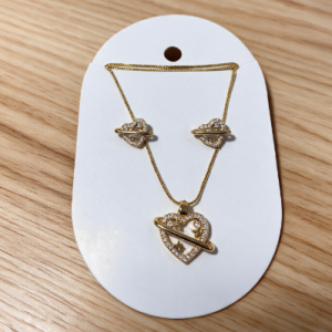Gold heart Bracelet