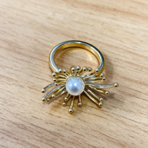 Pearl Gold Ring
