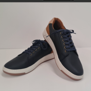 Azul Cuero Hombre