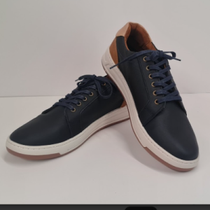 Azul Cuero Hombre