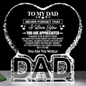 Dad Crystal Gift